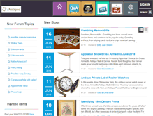 Tablet Screenshot of iantique.com